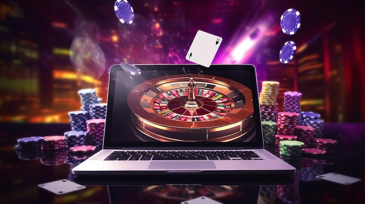 Penggemar olahraga bermain taruhan sepak bola dengan perangkat mobile